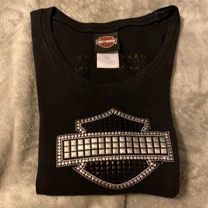 Small Harley Davison Short Sleeved Tee
